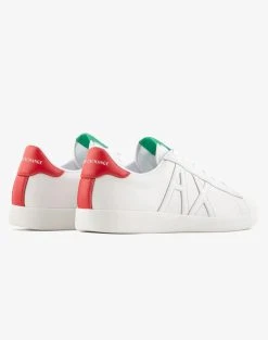 ARMANI EXCHANGE SNEAKER -Κατάστημα Geox 3620AARME6070013 White 3