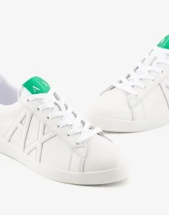 ARMANI EXCHANGE SNEAKER -Κατάστημα Geox 3620AARME6070013 White 4