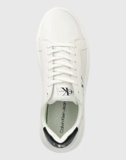 CALVIN KLEIN ΠΑΠΟΥΤΣΙΑ CHUNKY CUPSOLE MONOLOGO -Κατάστημα Geox 3620ACALV6070031 White 4