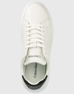 CALVIN KLEIN LOW TOP LACE UP LTH -Κατάστημα Geox 3620ACALV6070035 White 4