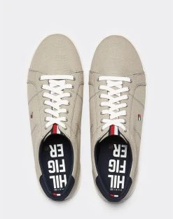 TOMMY HILFIGER ICONIC LONG LACE SNE -Κατάστημα Geox 3620ATOMM6070192 Biege 3