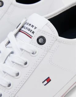 TOMMY HILFIGER CORE CORPORATE VULC LEATHER -Κατάστημα Geox 3620ATOMM6070195 White 5