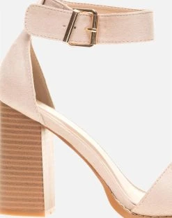 RAID MARINA-3 SUEDE ΓΥΝΑΙΚΕΙΑ ΠΕΔΙΛΑ ( Ύψος τακουνιού: 10 εκ ) -Κατάστημα Geox 9010ARAID6410003 Nude 5